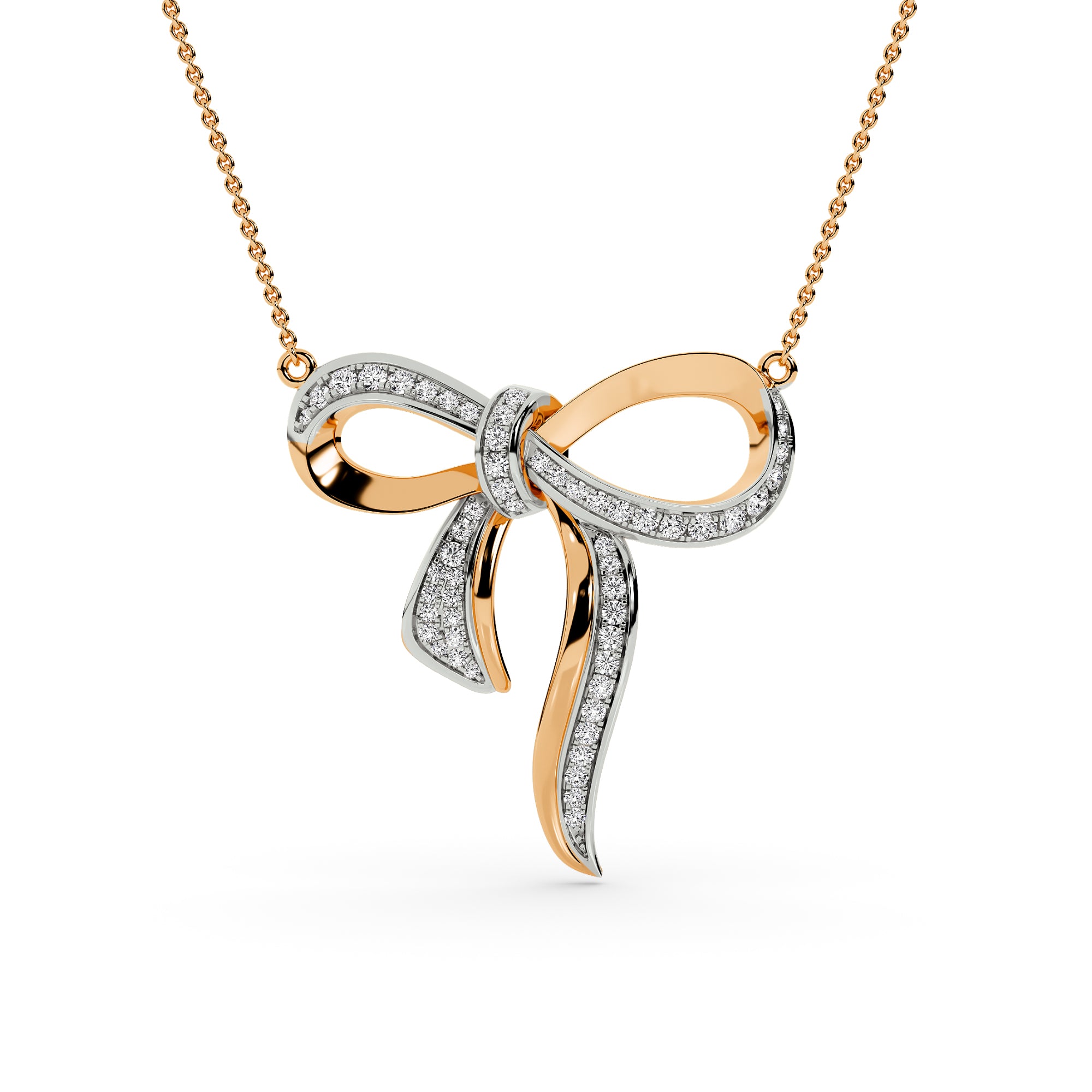 Signature Knot Bow Pendant