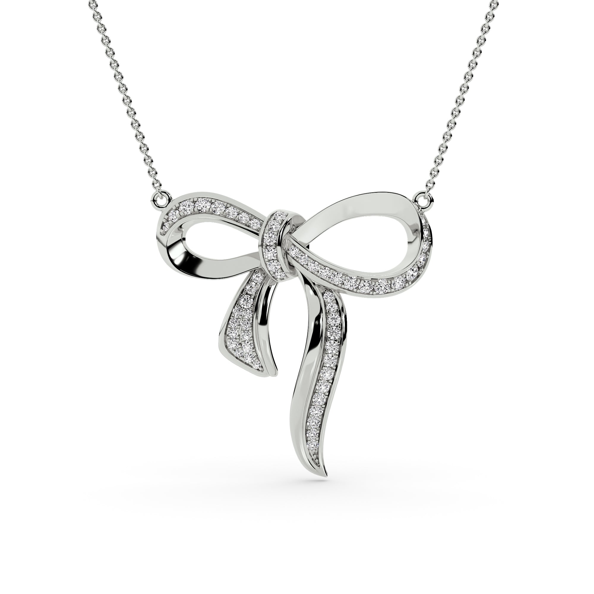 Signature Knot Bow Pendant