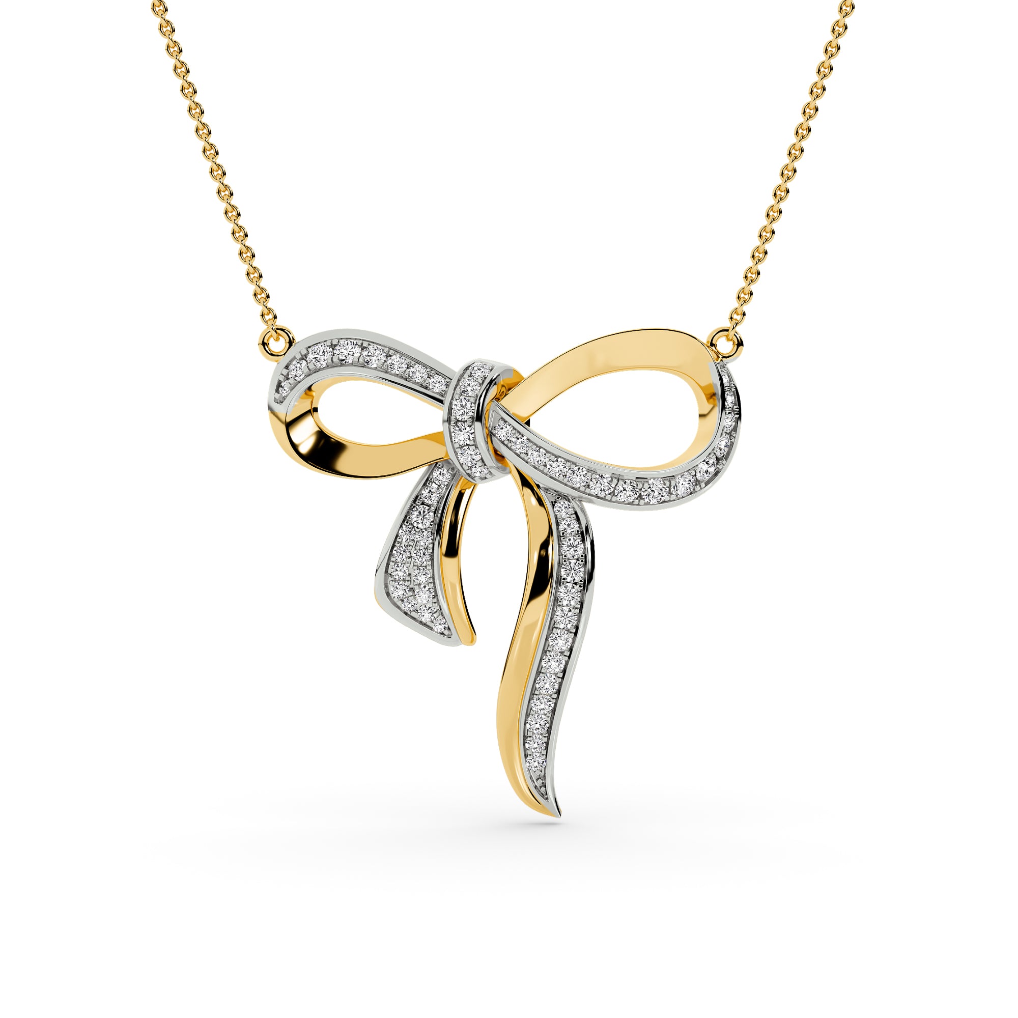 Signature Knot Bow Pendant