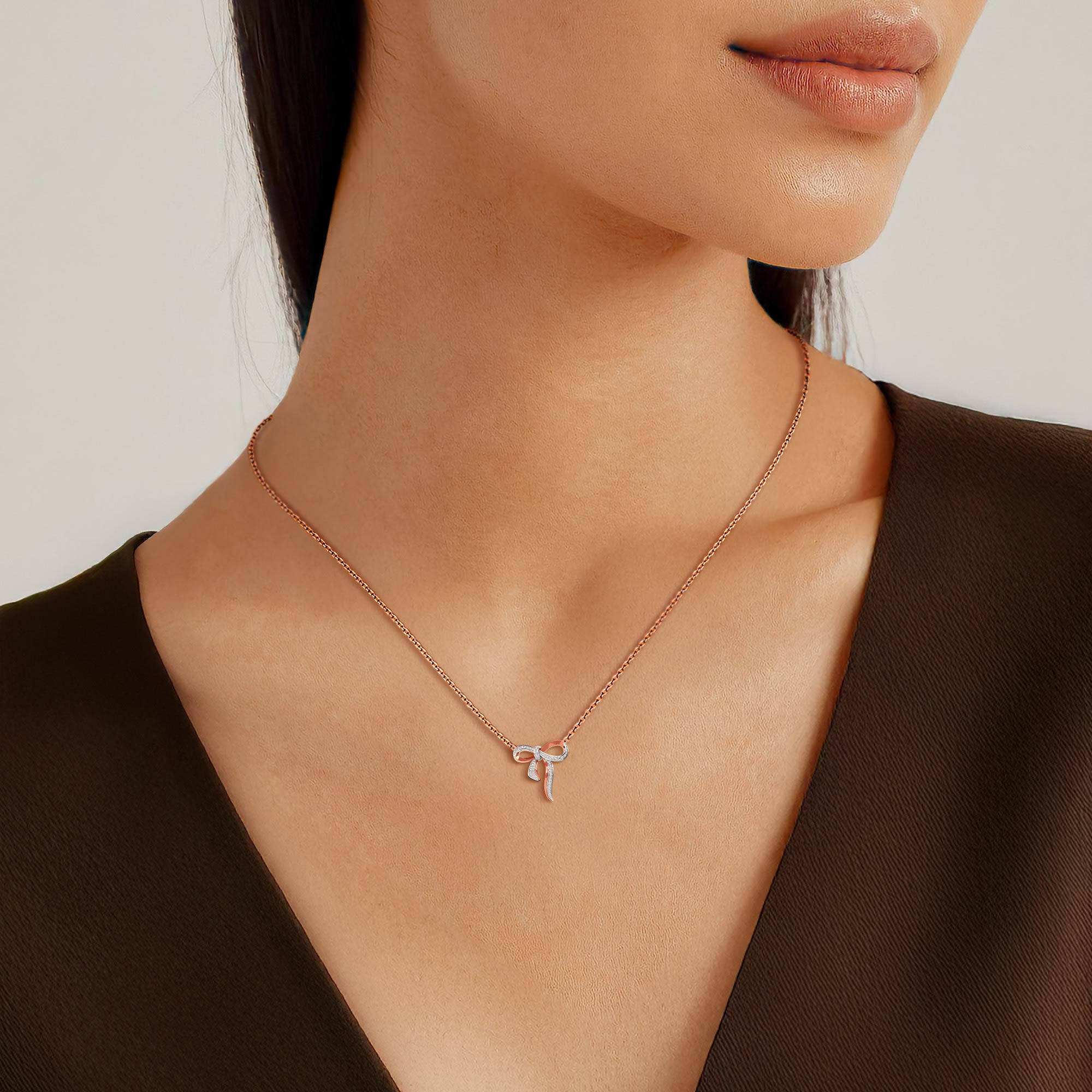 Signature Knot Bow Pendant