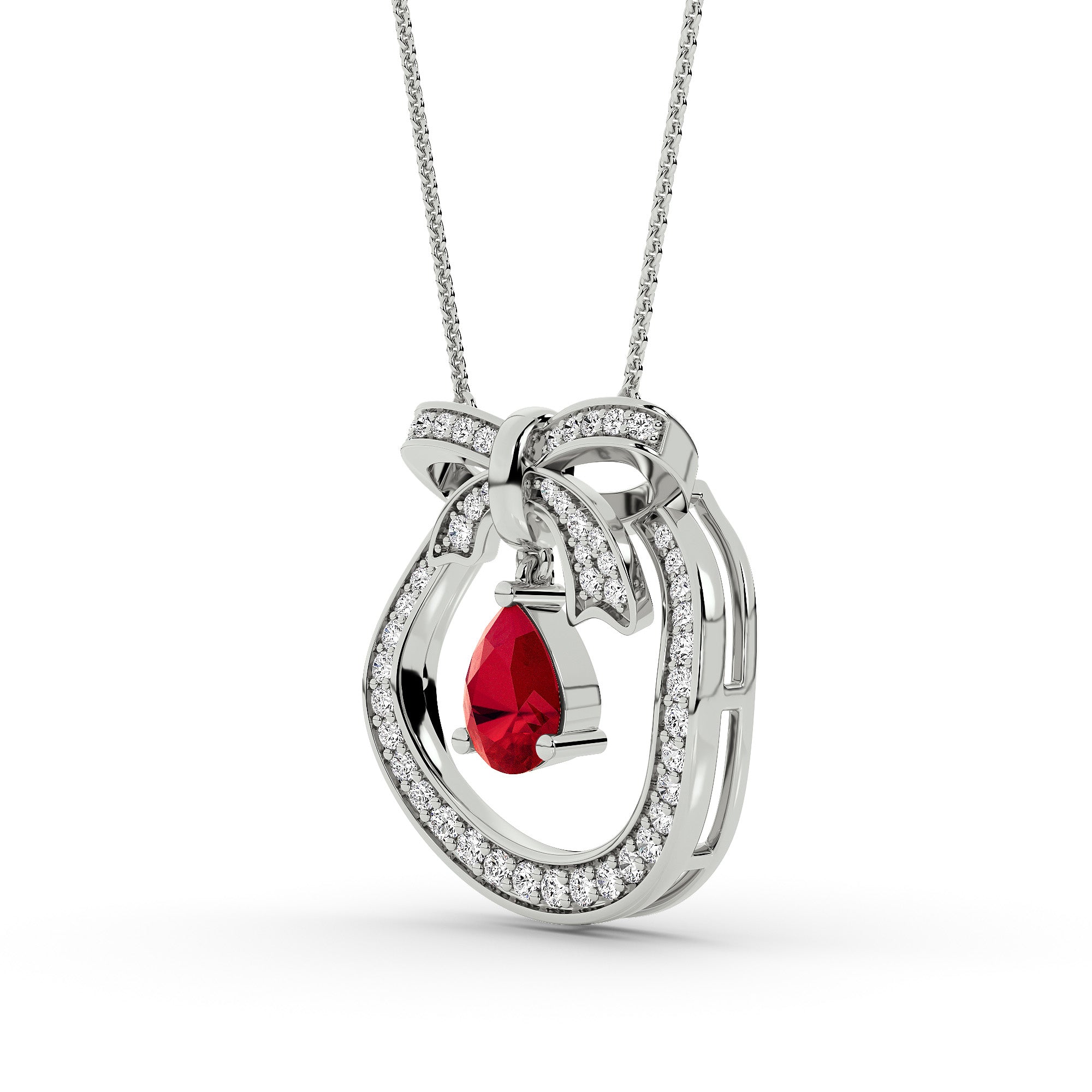 Promise Loop Bow Pendant