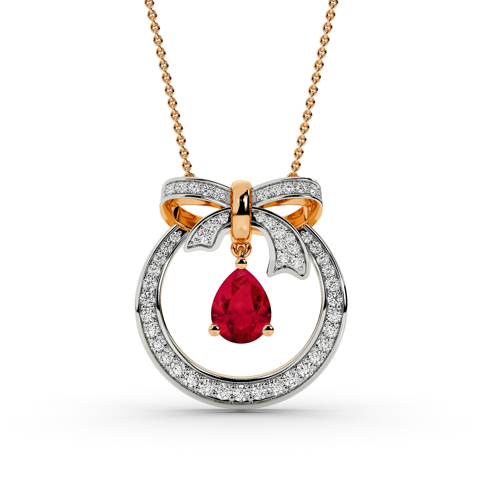 Promise Loop Bow Pendant