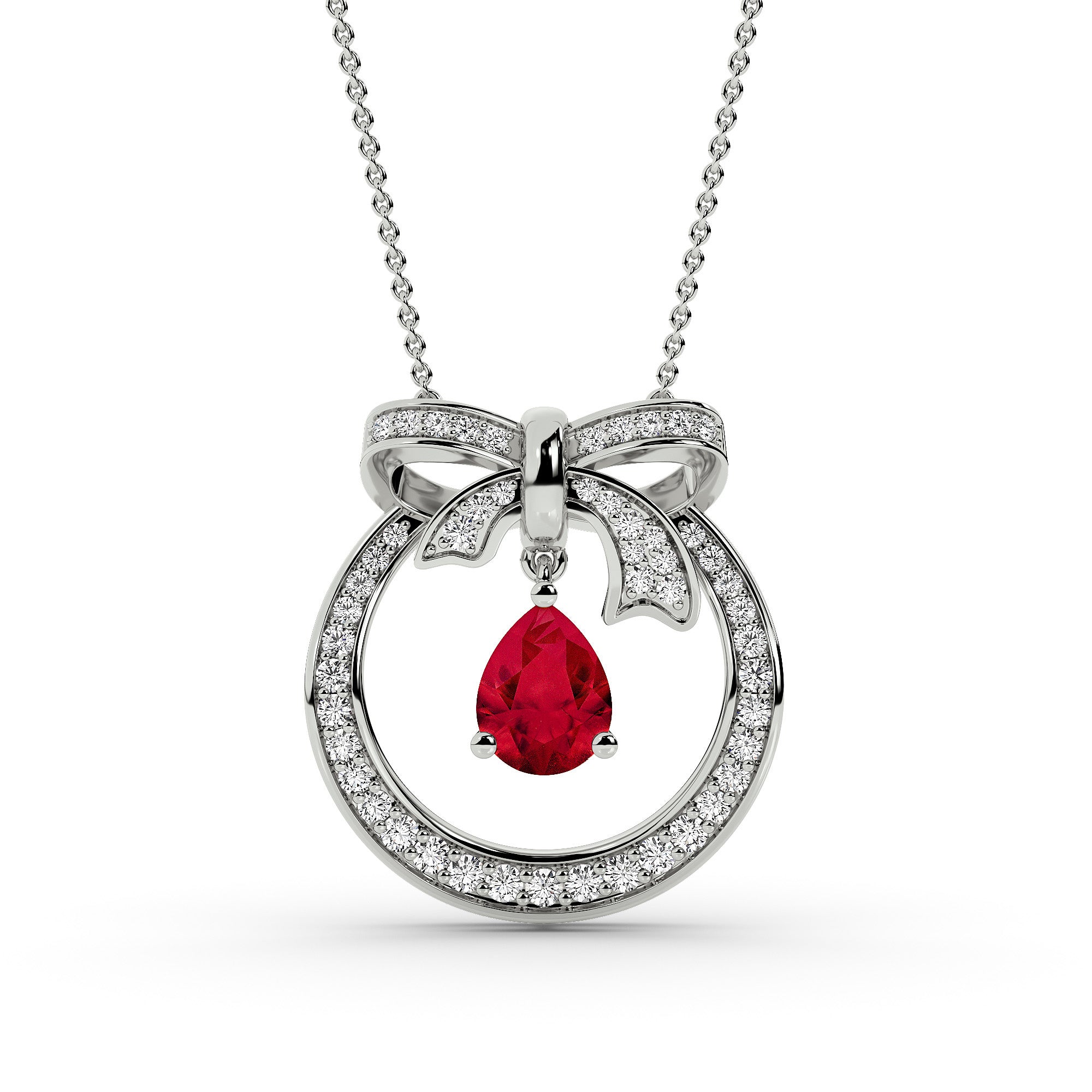 Promise Loop Bow Pendant