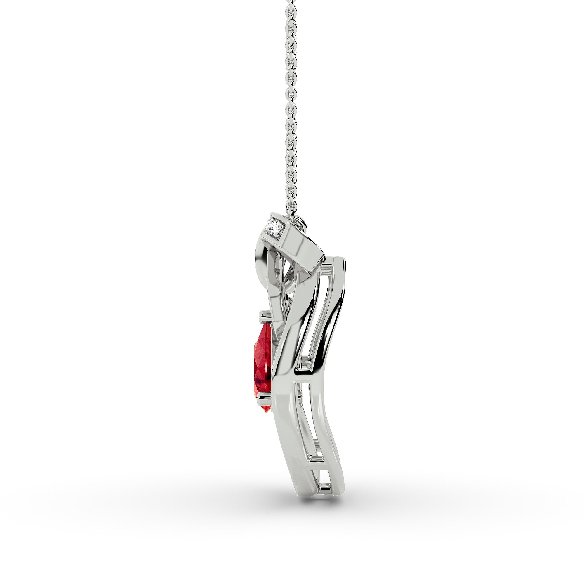 Promise Loop Bow Pendant