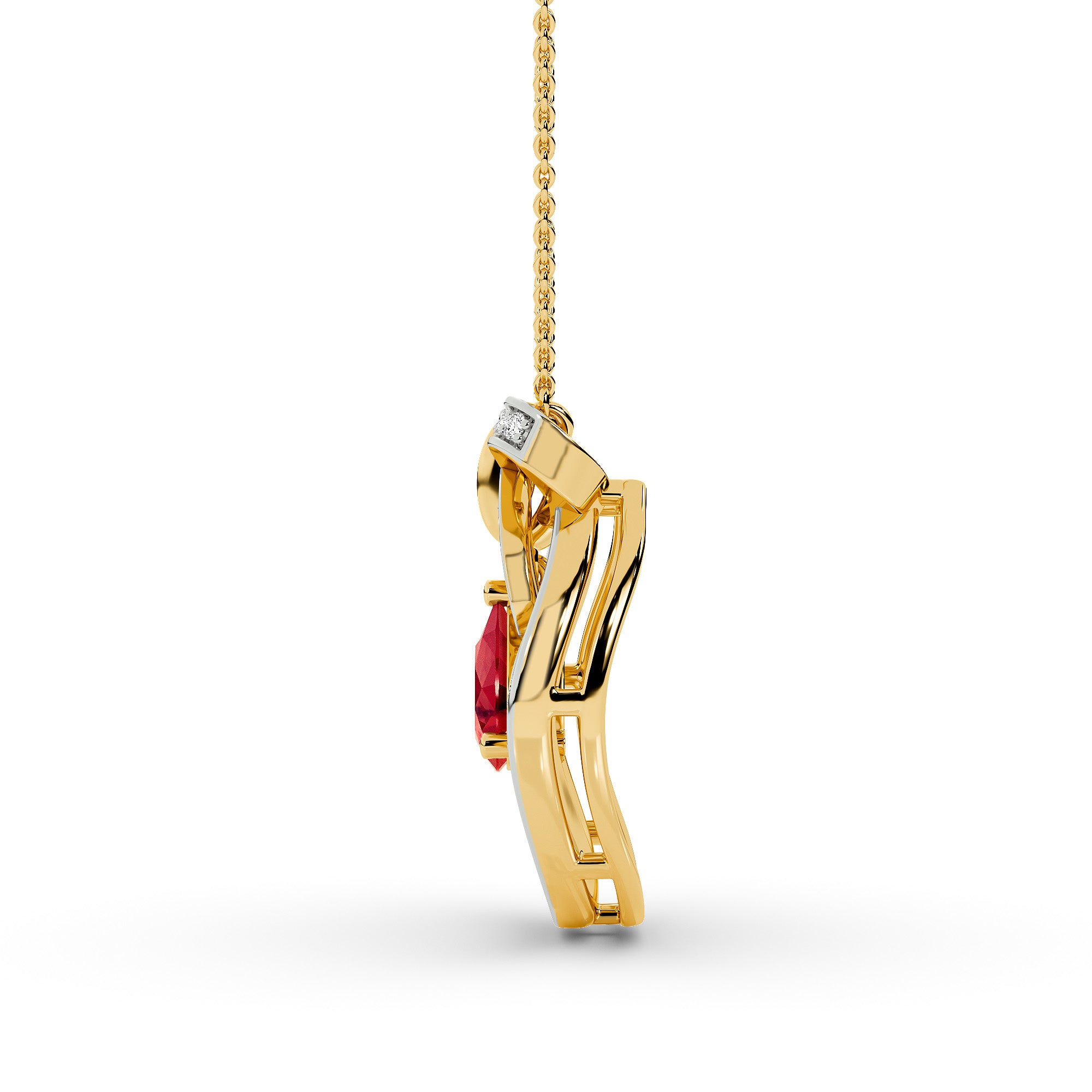 Promise Loop Bow Pendant