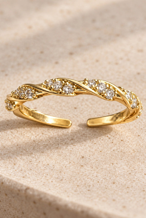 Golden Vine Ring