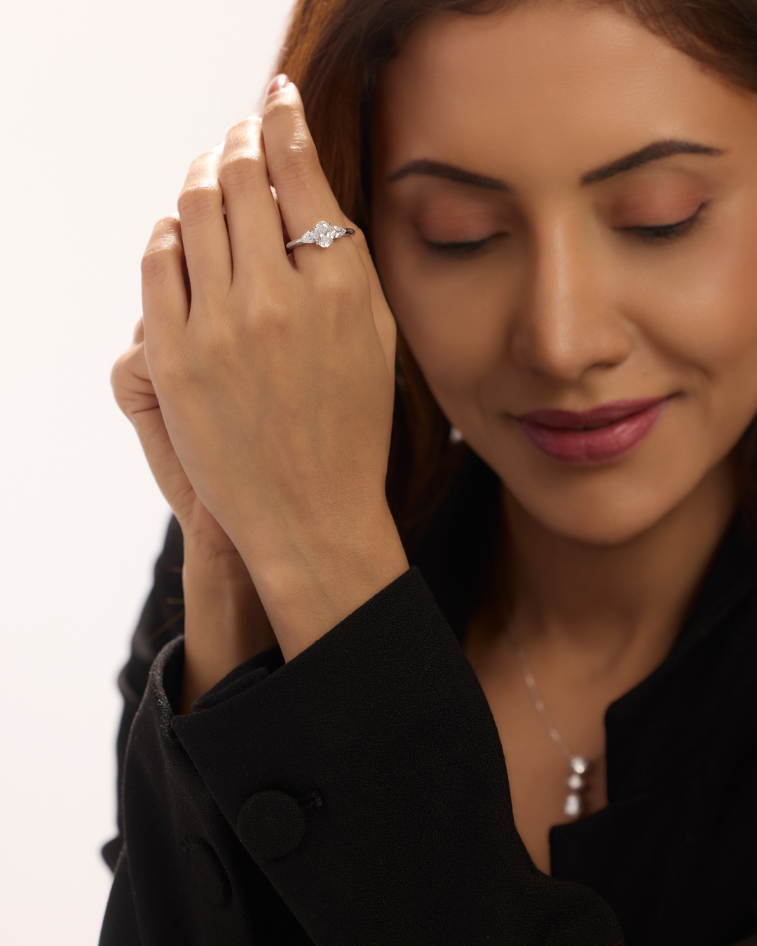 Lab Grown Diamond Ring 1.58 carat