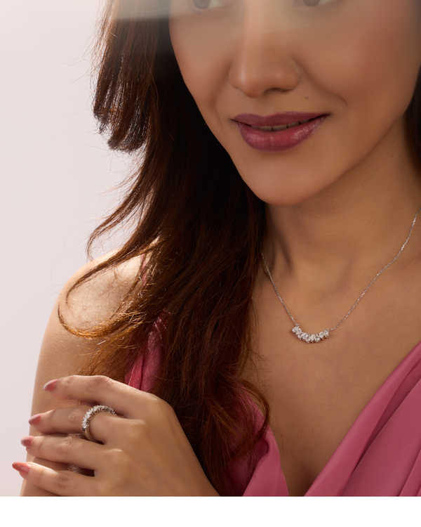 BAYAN Eternal Spark Pendant | Color Stone | Silver