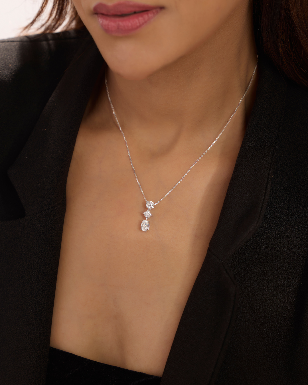 Lab Grown Diamond Pendant 1.82 carat