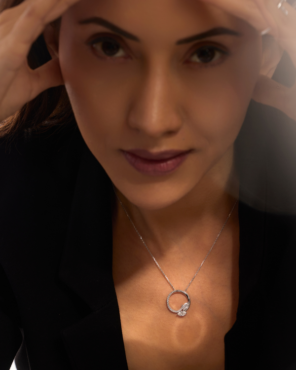 0.85ct Lab-Grown Diamond Necklace — SGL Certified